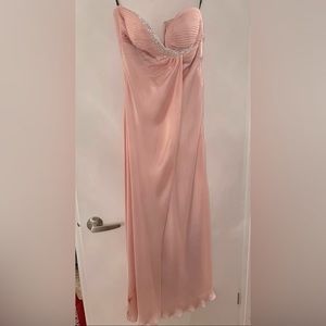 Aolisha Pink salmon coloured dress